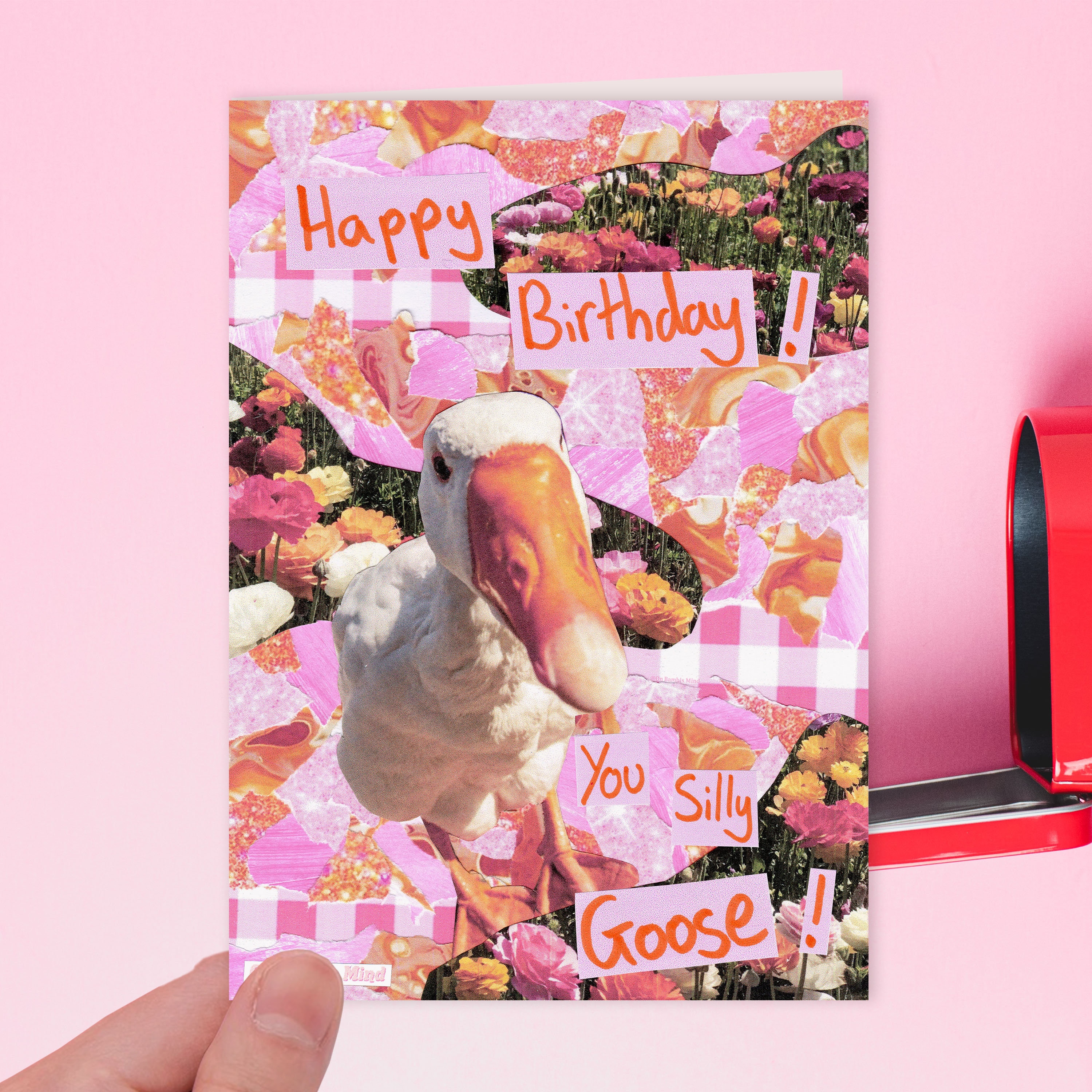 Happy Birthday! You Silly Goose! | Funny Goose Meme Silly Birthday Card ...