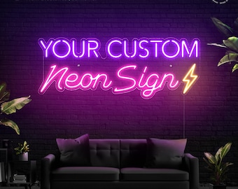 Your Custom Neon Sign | Custom Neon Sign | Neon Sign | Neon Sign Light | Led Neon Sign | Neon Sign Lights | LED Sign | Neon Wall
