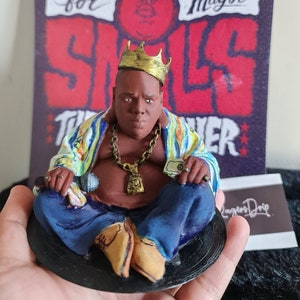 Notorious Big Buddha Handmade Statue