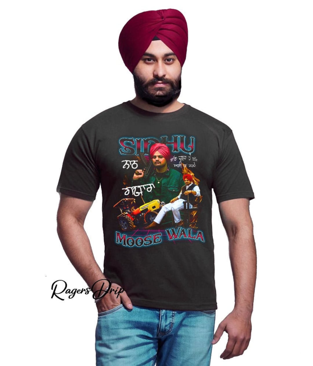  diljit Dosanjh Unisex Hoodie with Back Print Black : Generic:  Clothing, Shoes & Jewelry