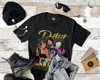 DILJIT DOSANJH Vintage T-shirt  | | Punjabi Singer| Desi Apparel | Indian Shirt | Punjabi Shirts Ragersdrip