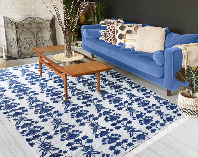 View High Grade COTTON Rugs by PATTANASIRI on Etsy