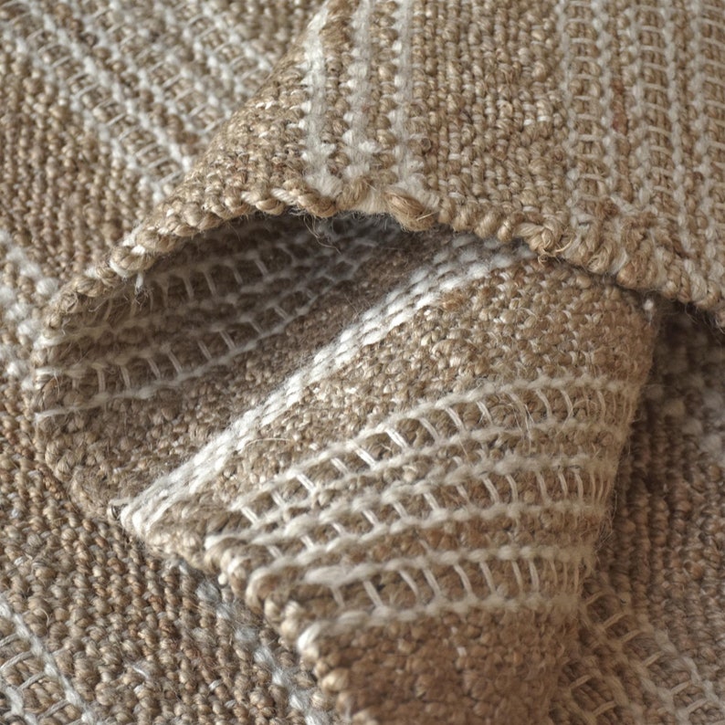 Eco Friendly Wool Hemp Rugs Kilim Rug 4x6 5x8 6x9 8x10 Good Etsy