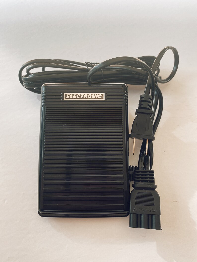 Sewing Machine Foot Control Pedal&power Cord for Singer Elna Etsy