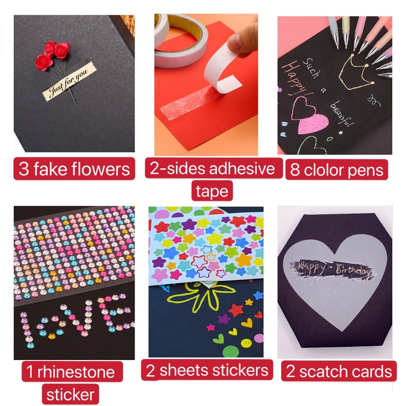 Explosion Gift Box DIY Photo Album Scrapbook for Birthday Etsy UK