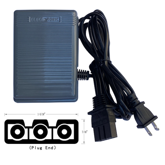 Foot Control Pedal W/ Cord For Brother PC8000,PE100,PE150