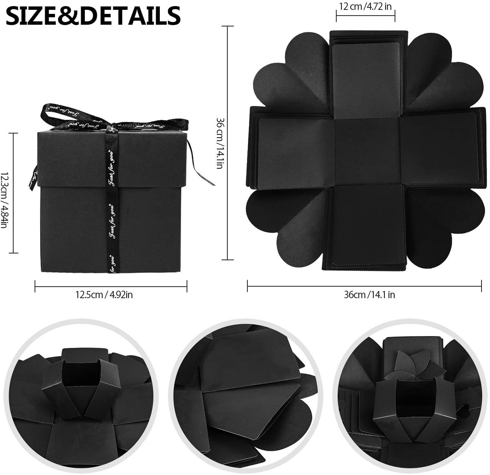 Explosion Gift Box 5 Layers DIY Photo Album Anniversary Etsy