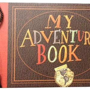 Mi libro de aventuras Pixar Up Álbum de recortes familiar hecho a mano, gran regalo para el Día de Acción de Gracias, Navidad, aniversario, recuerdo familiar