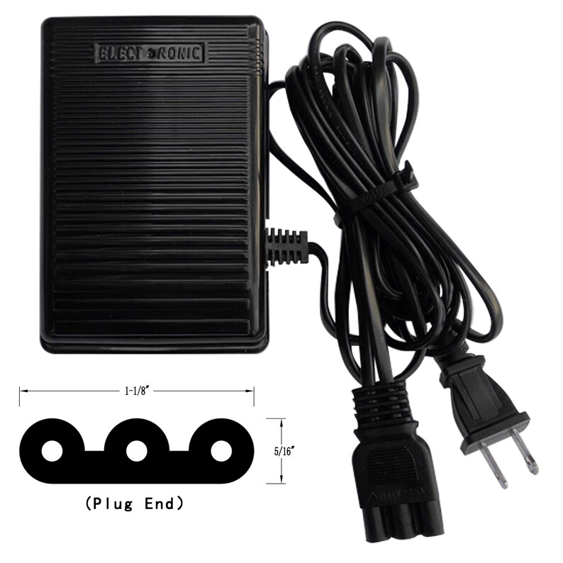 Sewing Machine Foot Control Pedal&power Cord for Singer Elna Etsy