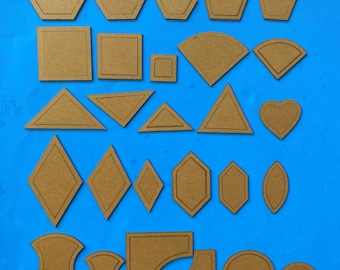 54 plantillas acrílicas para acolchado, plantillas transparentes para patrones de acolchado, reglas, herramientas de bricolaje, acolchado, costura, patchwork y manualidades.