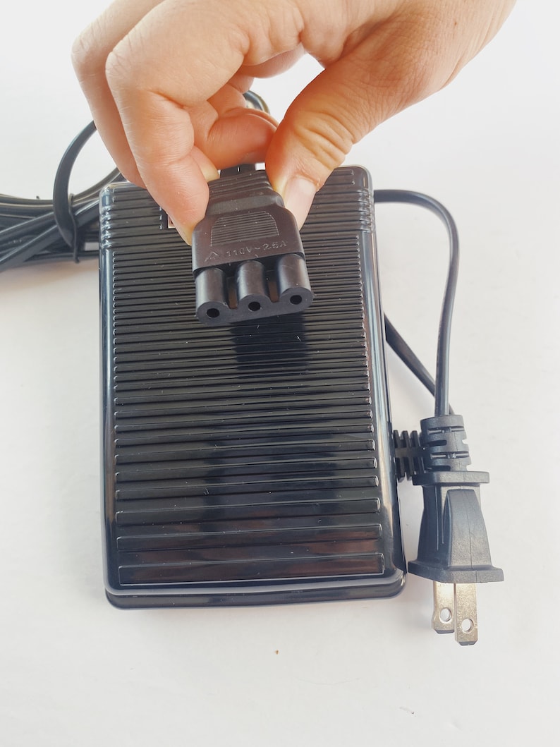 Sewing Machine Foot Control Pedal&power Cord for Singer Elna Etsy
