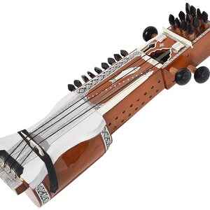 Indian Sarangi Tun Wood With Playing Bow Gig Bag Tuning Key Extra ...