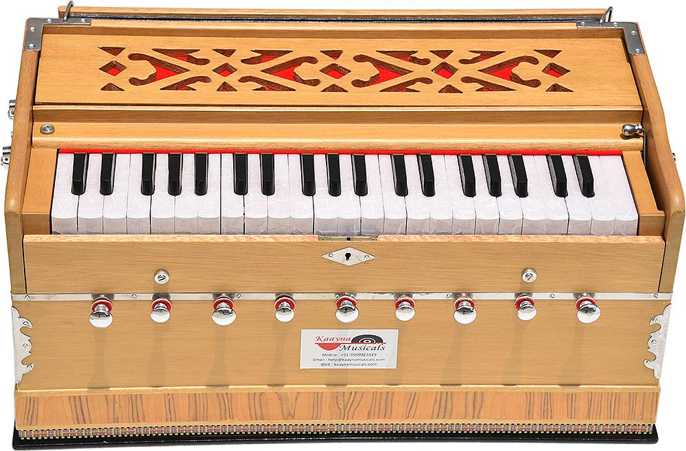 Kaayna Musicals Harmonium: Melamyne Premium Wood Finish (MATTE