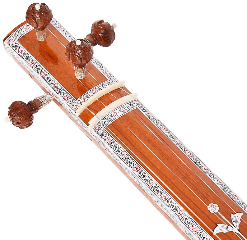Tanpura Tambura Tanpuri 4 Main String Tun Wood Natural Etsy