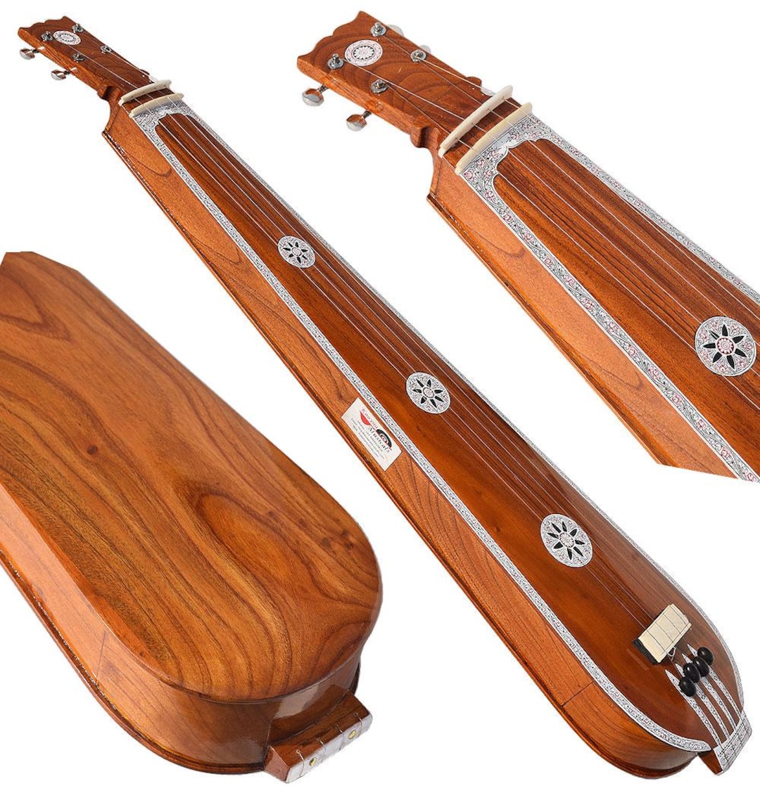 NEUF MUSICAL INSTRUMENT Avec Sac 4 Corde Boîte Tanpura Indien