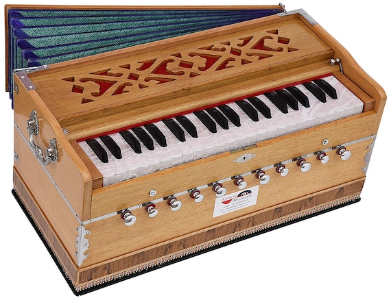 Harmonium Pro Grade by Kaayna Musicals 11 Stop 6 Main 5 Drone 3.5