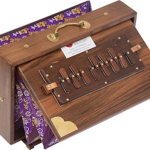 シュルティボックス ミドルオクターブ 432Hz調律済 インド直送品(新品) 432 Hz Shruti Box - Etsy