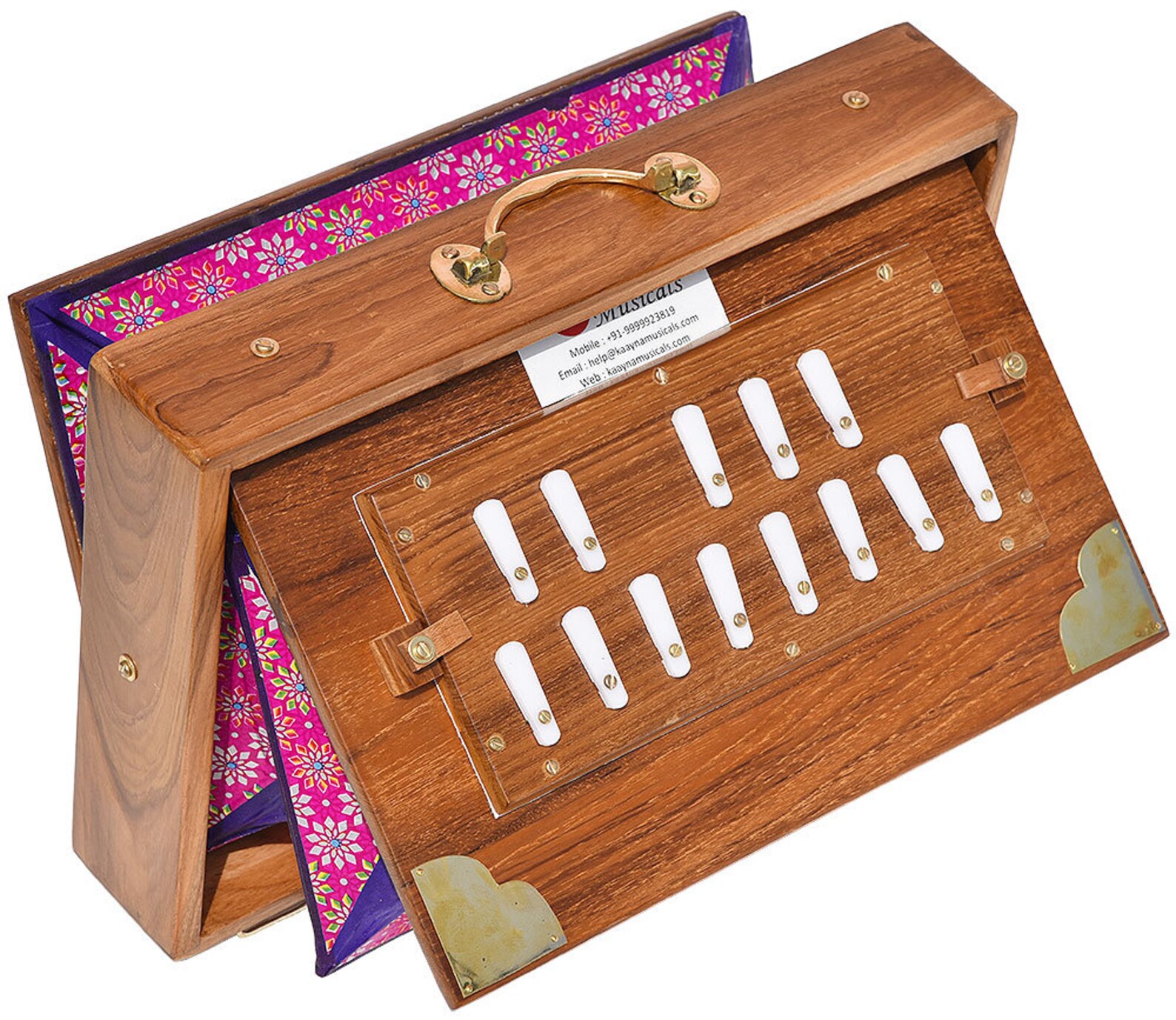 Shruti Box Teak Wood Size 15 X 10 X 3 Etsy