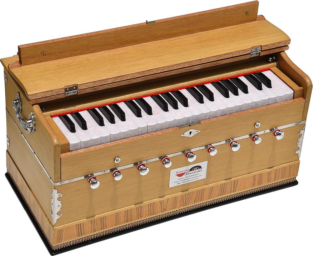 Kaayna Musicals Harmonium: Melamyne Premium Wood Finish (MATTE