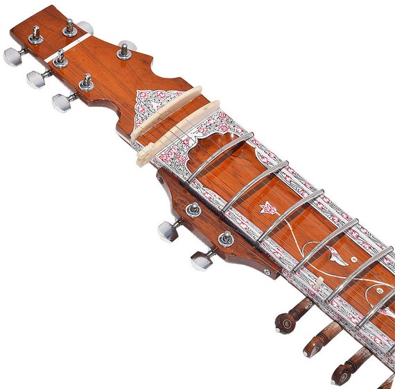 Forsendelse Ledelse loft Sitar Ravi Shankar Style With Fiber Case Studio Semi Pro - Etsy