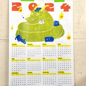 2024 Risograph Calendar