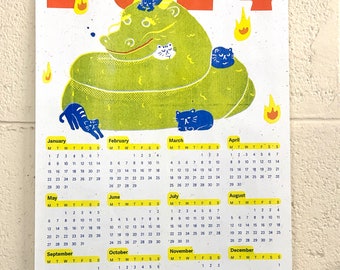 2024 Risograph Calendar