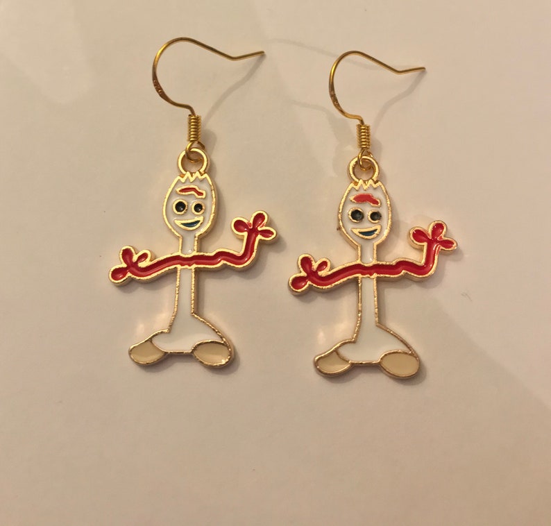 Spork Novelty Earrings Gold Earrings Gift Cute Fun Etsy UK