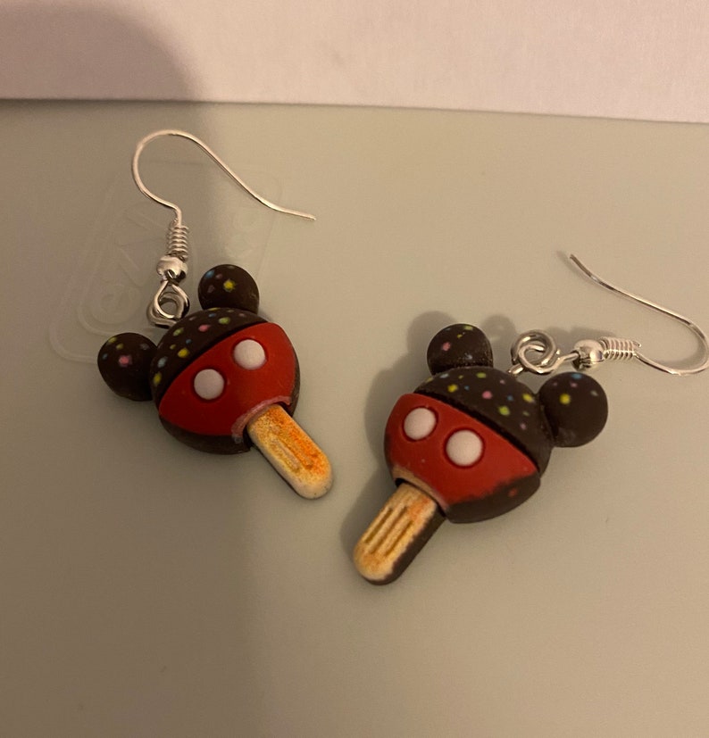 Mouse novelty earrings