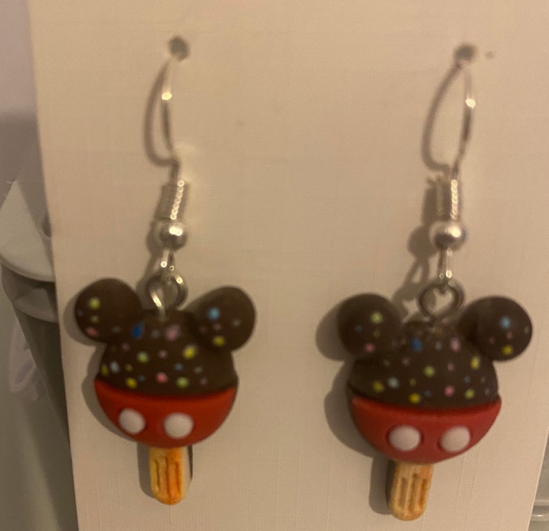 Mouse novelty earrings