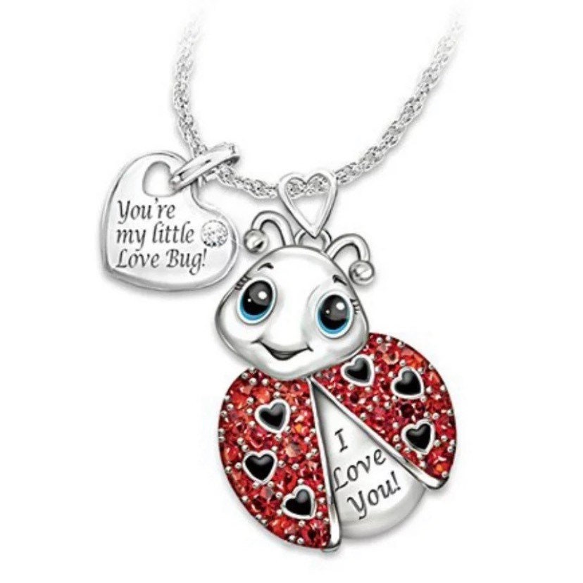Love Bug Necklace - Etsy
