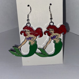 mermaid novelty earrings