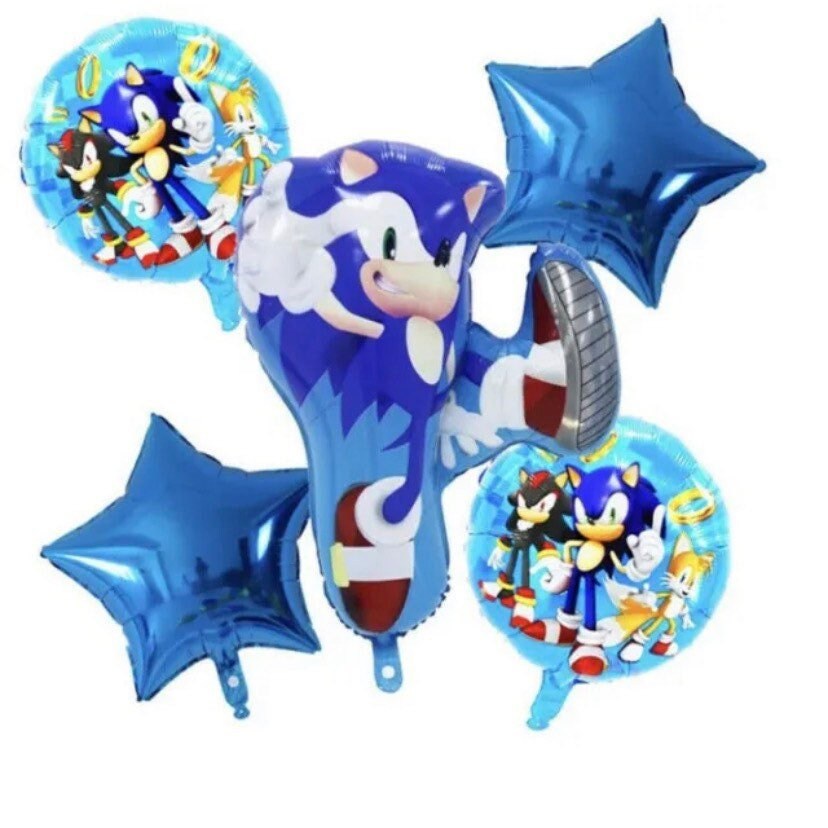 Sonic Character 18 Foil Mylar Balloon Kids Birthday and Sonic
