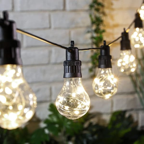 10 Vintage Festoon Solar Lights