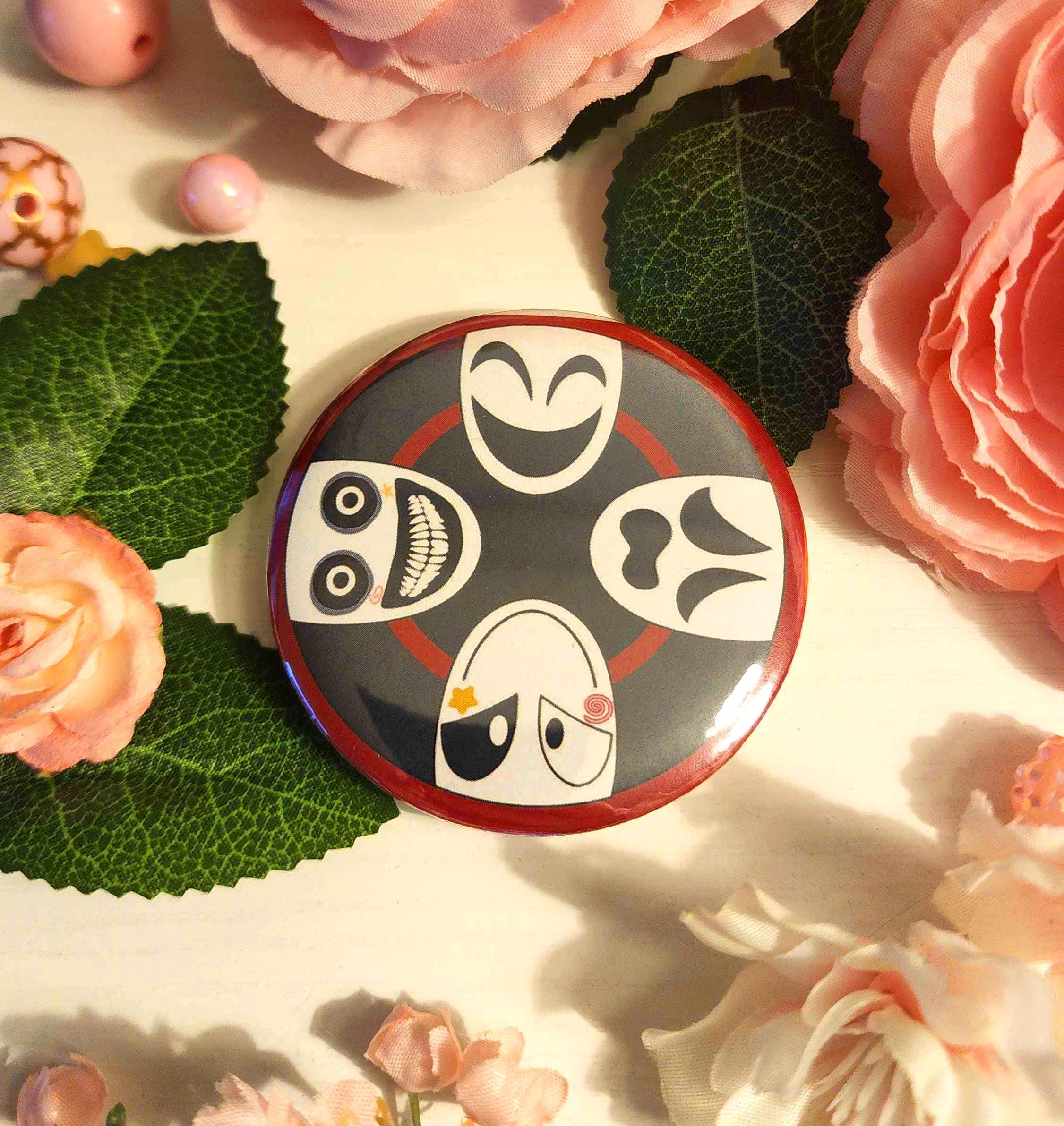 Gangle Button TADC Button Pins - the Amazing Digital Circus Character Pins: Pomni ...