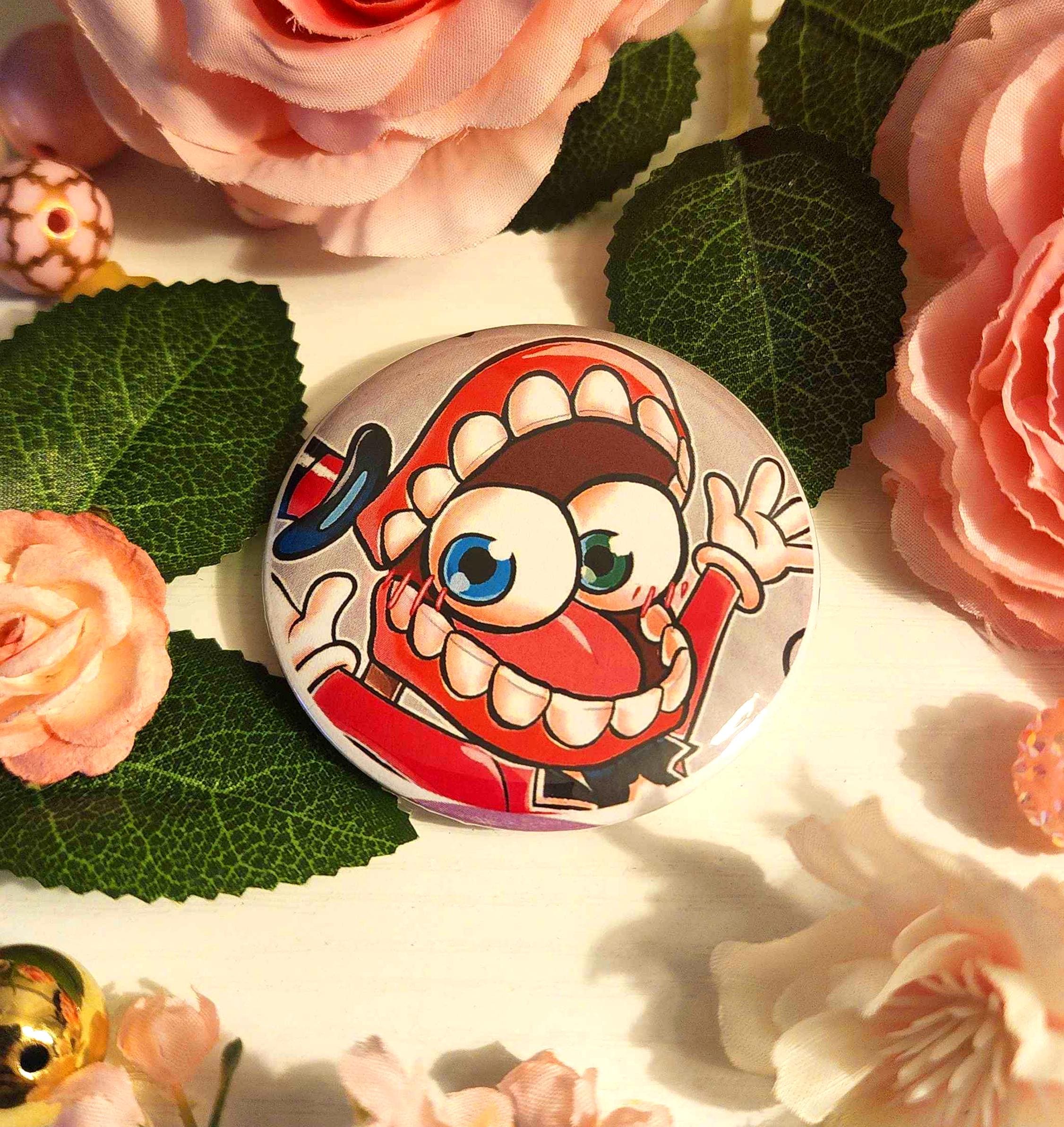 Gangle Button TADC Button Pins - the Amazing Digital Circus Character Pins: Pomni ...