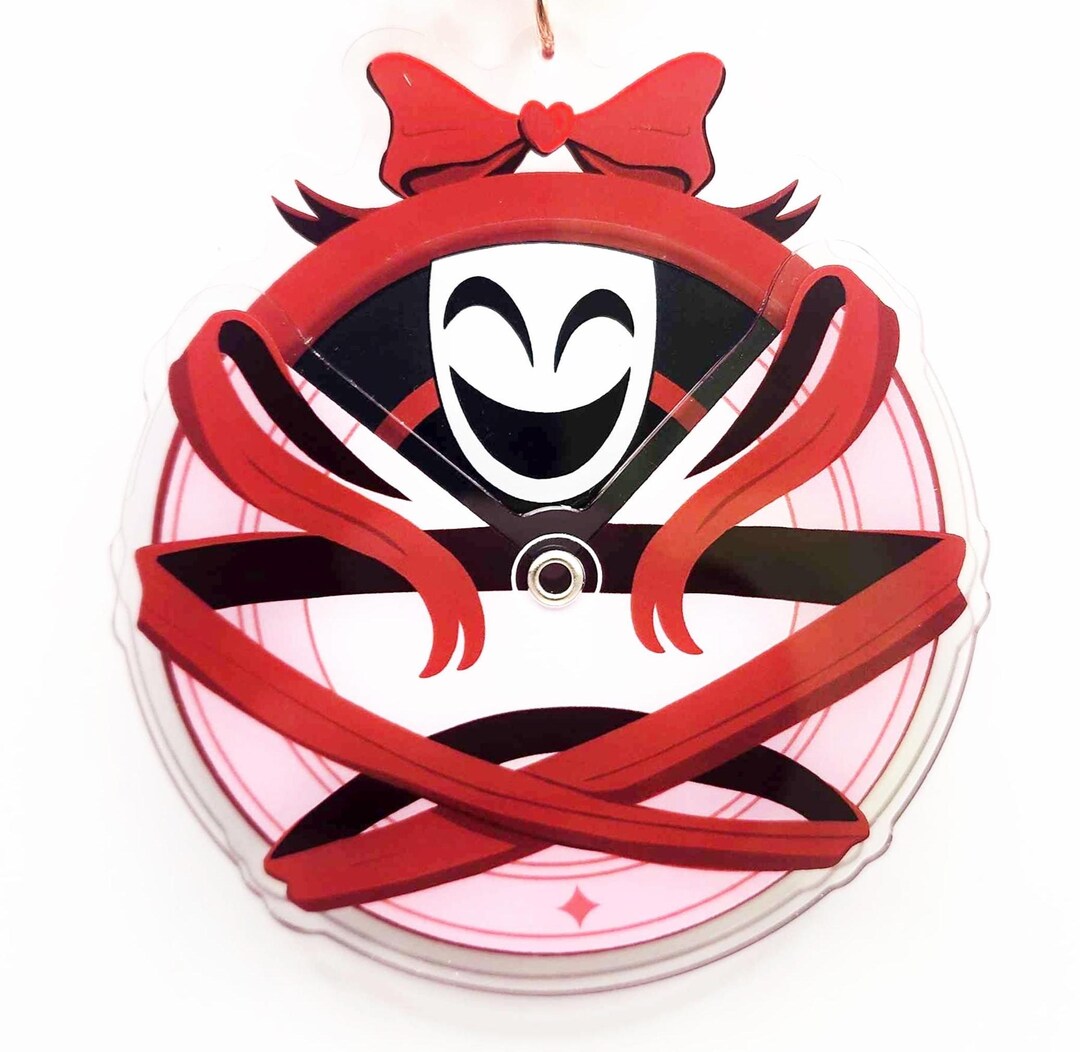 Gangle Rotating Mask Charm Keychain TADC || the Amazing Digital Circus ...