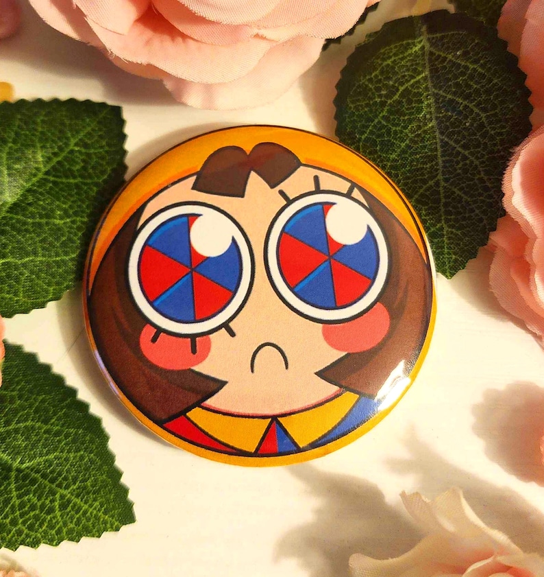 TADC Button Pins - the Amazing Digital Circus Character Pins: Pomni ...