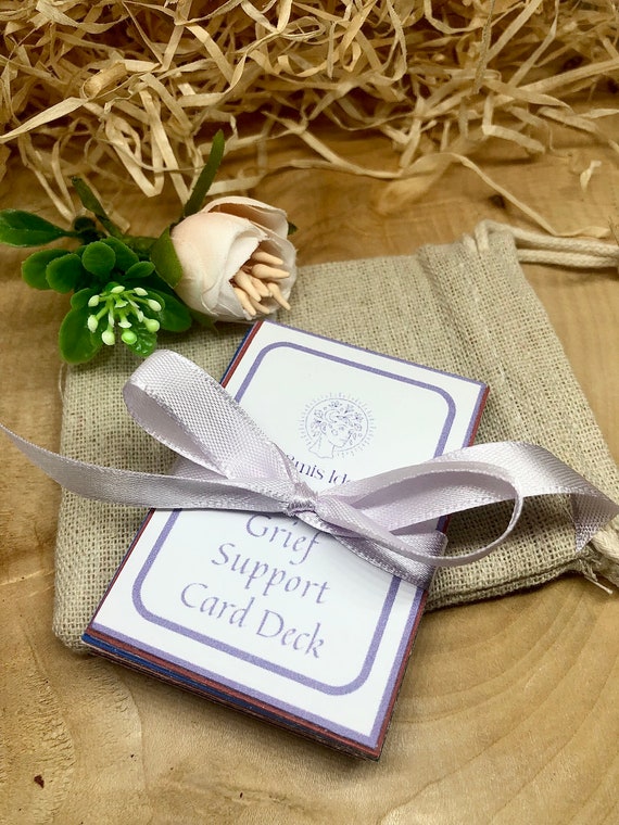 Grief Support Affirmation Cards, Loss and Sorrow, Mindfulness Gift