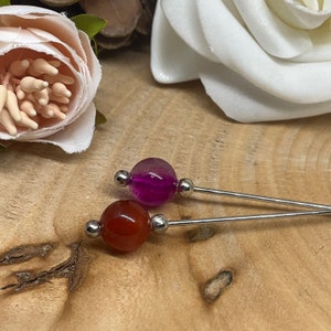 Agate Crystal pin, crystal gift, friendship gift, birthday gift, crystal brooch, scarf pin, hijab pin, muslim scarf, scarf accessories