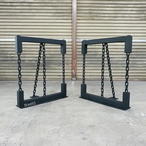 Table with 2024 chains for legs