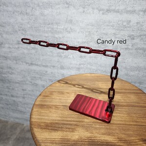 Glasses stand Candy red