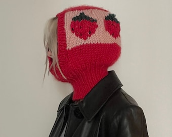 Knitting Pattern | Fruit Basket Balaclava | One Size