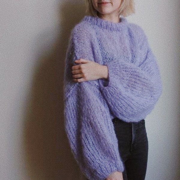 One Size Pattern "Stay Home" Knitting Pattern