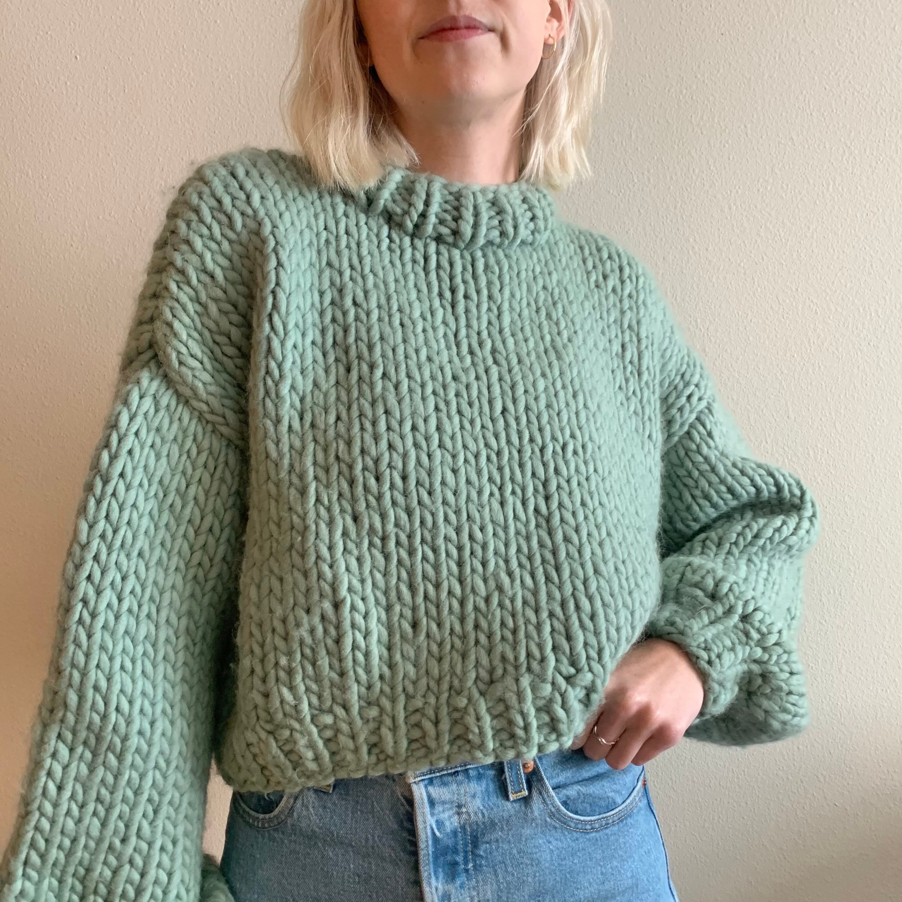 Knitting Pattern | "Super Simple" Sweater | Digital Downloa…