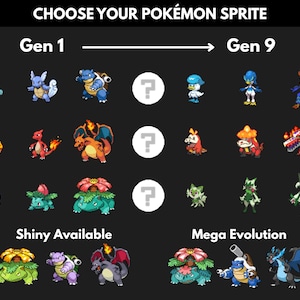 a chart of pokemon's evolution evolution