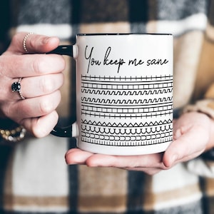 Funny Hidden Message Mug, Message Coffee Mug, Funny Office Gift, Coffee Lover, Best Friends Gift, Hidden Swear Mug, Funny Enamel Mug