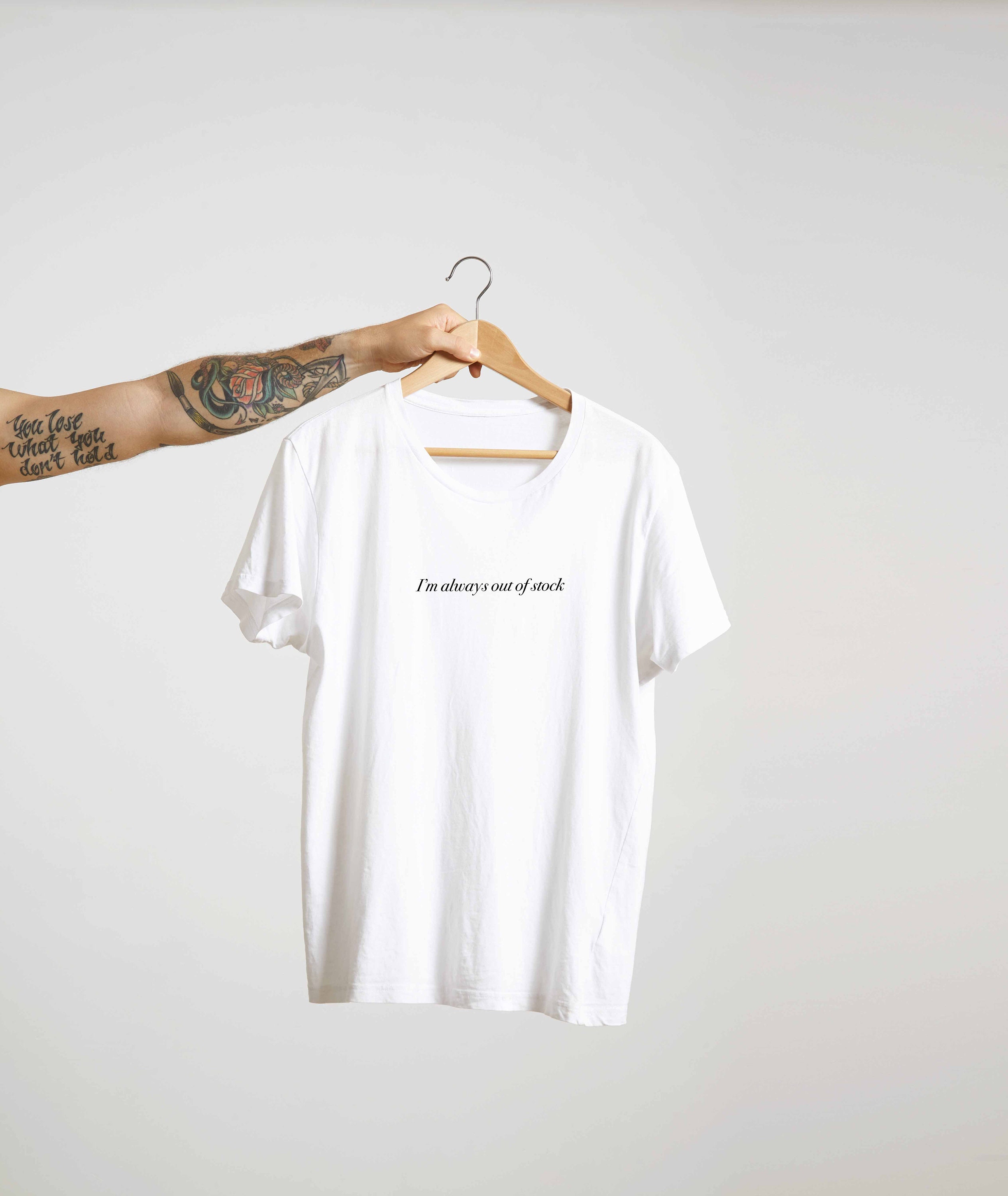 I'm Always Out of Stock Aesthetic Tee Funny Quotes - Etsy Australia