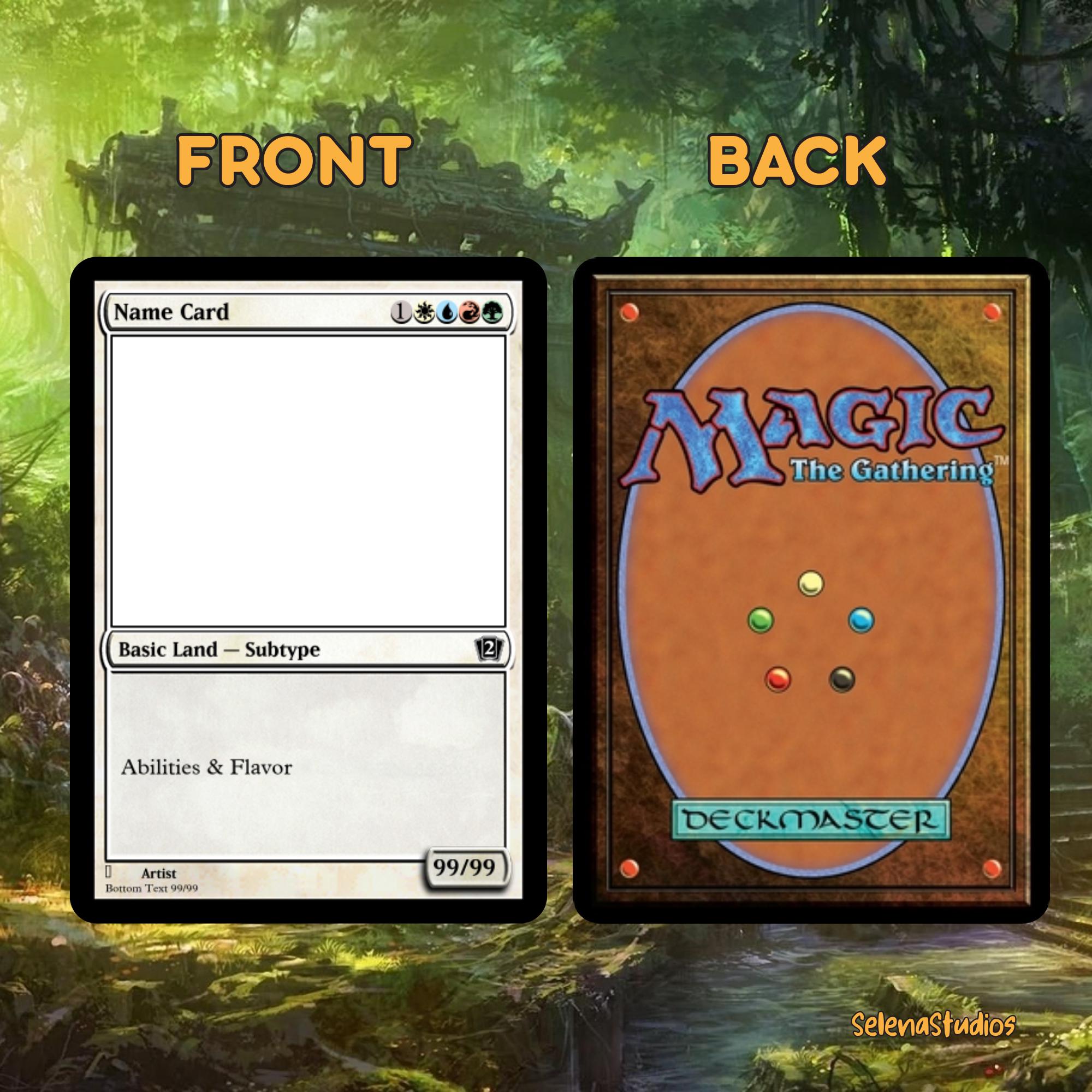 mtg card back pen stroke Scattering [Lorwyn] Best Brushes for Magic: The