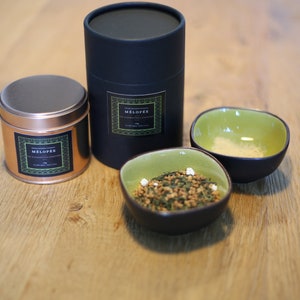 Osmanthus en gember theekaars