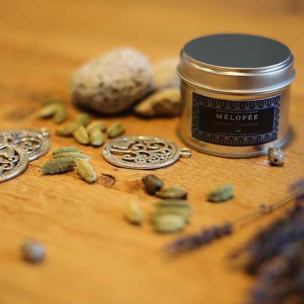 Bougie Zen Lavande et cardamome